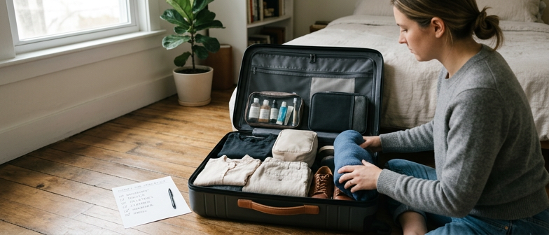 Carry-on Packing Checklist for Stress-Free Flights