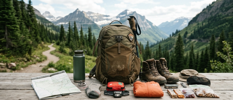 National Park Daypack Essentials for Short Trails and Scenic Drives