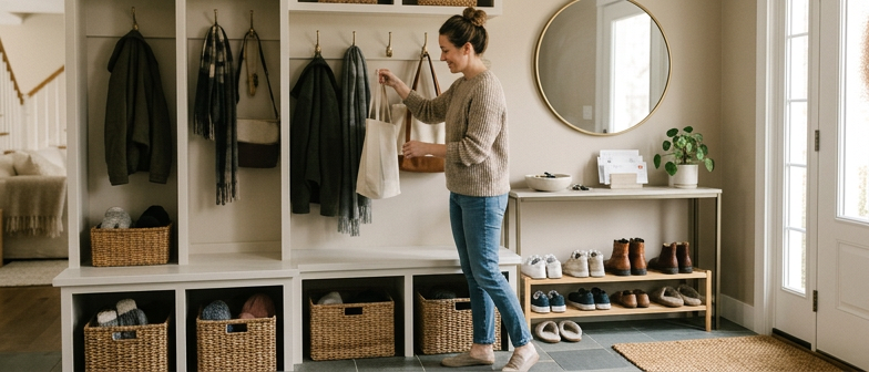 Practical Entryway Organization Ideas for Busy Households